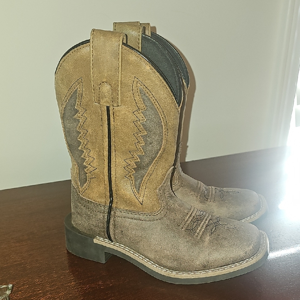 Kids Size 11 Smoky Mountain Cowboy Boots
